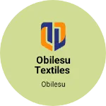 Business logo of Obilesu Textiles