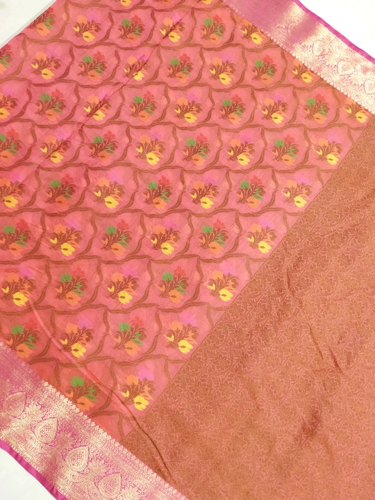 Fancy cotton sarees uploaded by Anchal- Heritage banarasi weaves on 2/20/2023