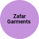 Business logo of Zafar Garments