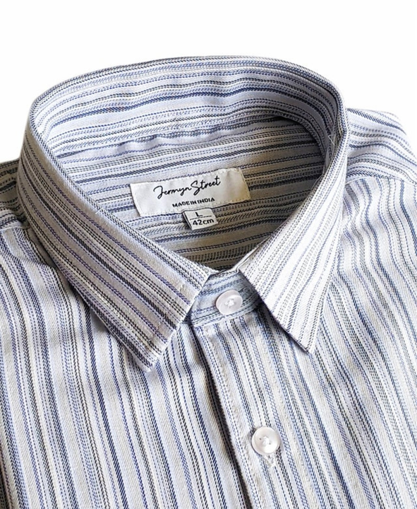 Jermyn Street Men's Stripped Slim Fit Cotton Casual Shirt uploaded by Jermyn Street  on 4/27/2024