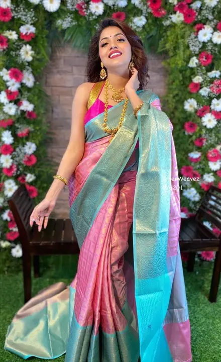 Hey guys do you want to saree so please DM me 💬 and  order now come fast  uploaded by Dhananjay Creations Pvt Ltd. on 2/20/2023