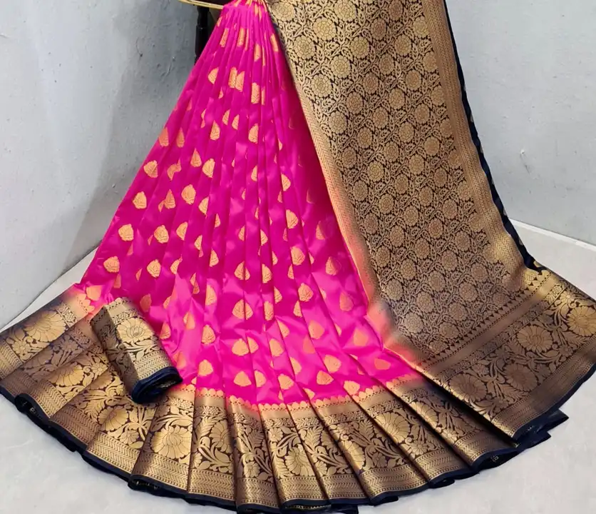 🌹Innovation at Work 🌹      

*Saree Fabrics    :  Cotton Silk*

*Blouse Fabrics    :   Silk*

*Sar uploaded by Vishal trendz 1011 avadh textile market on 2/20/2023
