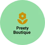Business logo of Preety boutique