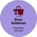 Business logo of Boos kaleksan