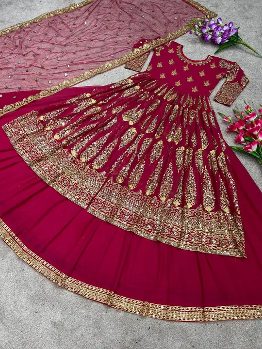 Beautiful lehenga gown style uploaded by BULK UNSET PCS DEALERS SUPPLIER  on 2/20/2023