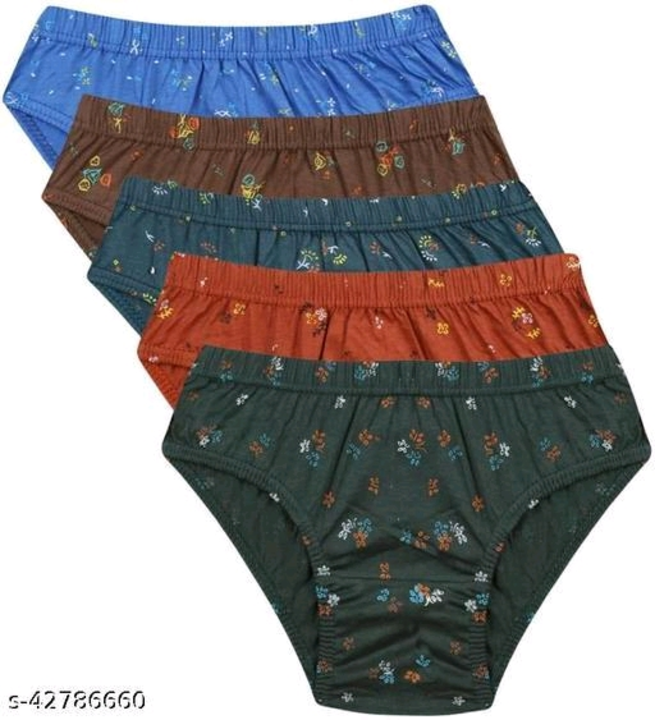 Women’s Cotton Hipster Briefs Multicolour Ladies Panties Innerwear Combo Pack of  uploaded by wholsale market on 2/20/2023
