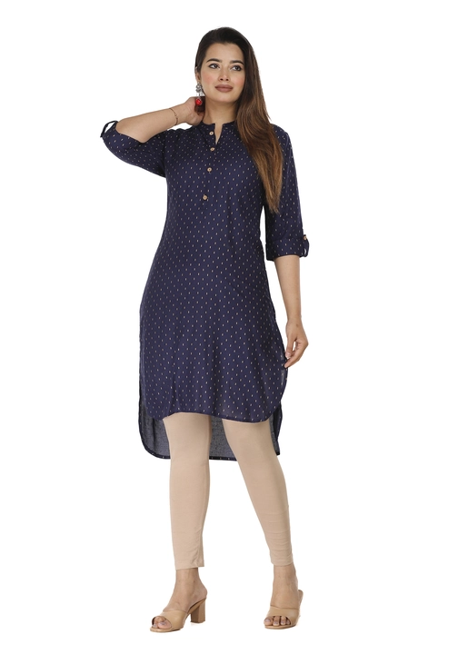 Girls/women high-low kurti uploaded by Ak Ananya Fashion and Export on 2/20/2023