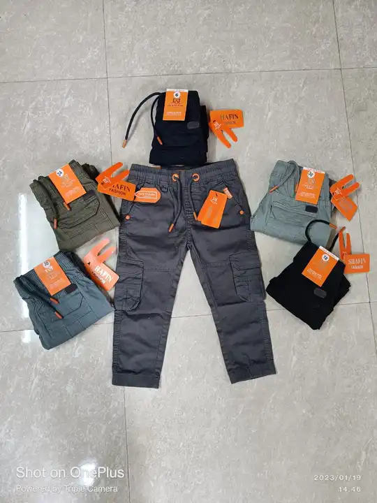 Kids half and long cargo  uploaded by Zu garments ² on 2/20/2023
