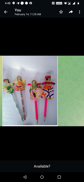 Puppet Pencil return gift  uploaded by R D Handicrafts on 2/20/2023