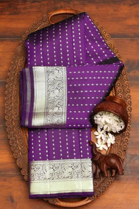 Kanjivaram silk saree  uploaded by DHANANJAY CREATIONS on 2/20/2023