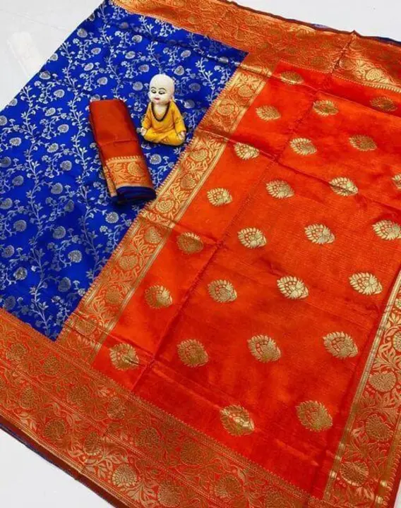 Wedding Banarasi silk saree  uploaded by DHANANJAY CREATIONS on 2/20/2023