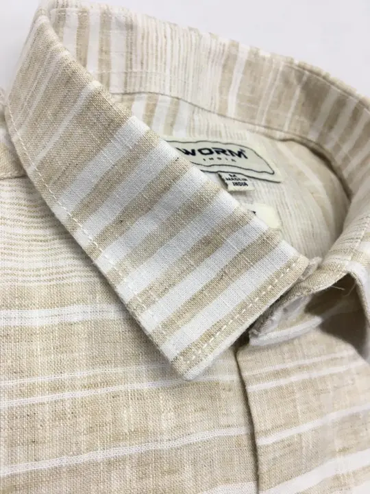 Brand -  WORM
Fabric - WORM LENIN ADA STRIPES
 uploaded by Bluewear apparel on 2/20/2023
