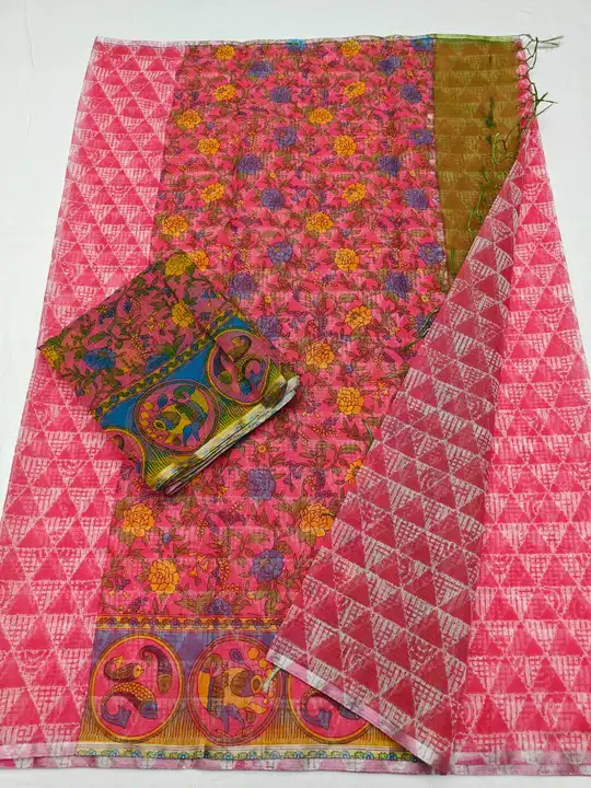 Post image *Cotton Kota Screen Printed Saree*

*_With Blouse_*

*_Price : 950₹_*

*_(Buy Full Set Get 10% Off)_*

*_Ready to dispatch_*

*_Free Shipping_*


🌺🌺🌺🌺🌺🌺🌺