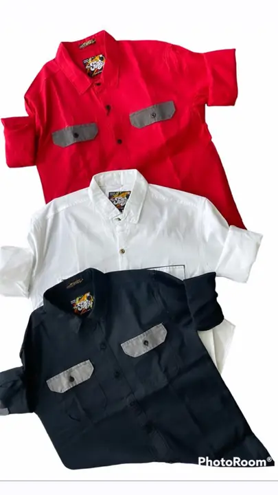 Double pocket Fancy Shirts 30's Twill  uploaded by Navkar Selections on 2/20/2023