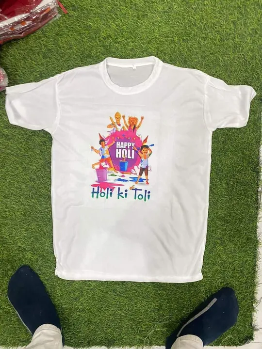 Holi T-Shirts Free Size uploaded by One Open Store on 2/20/2023