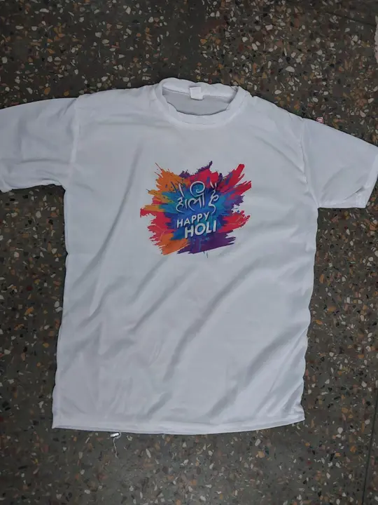 Holi T-Shirts Free Size uploaded by One Open Store on 2/20/2023