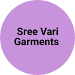 Business logo of Sree vari garments