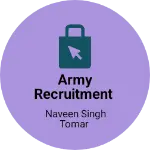 Business logo of Army recruitment