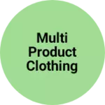 Business logo of Multi product clothing
