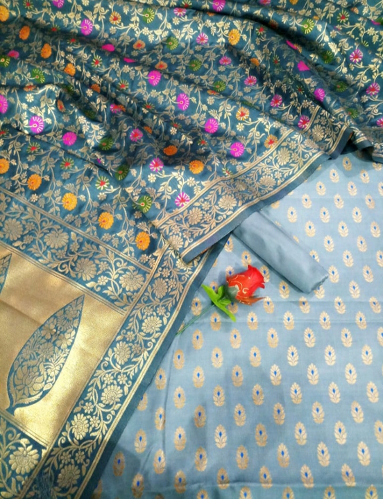 Banarasi silk Suits katan  uploaded by NGR CREATION on 2/20/2023
