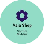 Business logo of Asia Shop