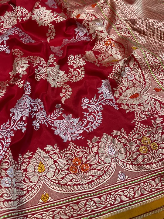 Banarasi handloom pure kataan silk saree.. uploaded by business on 2/20/2023