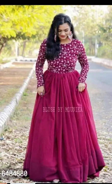 Post image Trendy Attractive Georgette Stitched Ethnic Gown

Size: 
M
L
XL
2XL
