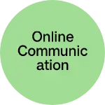 Business logo of Online communication
