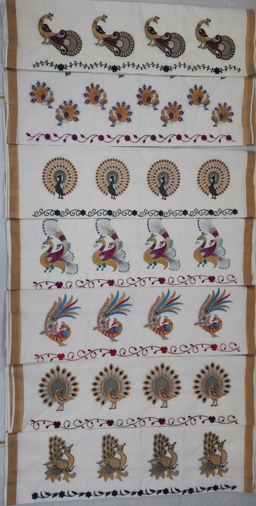 Post image Kerala Cotton sarees.