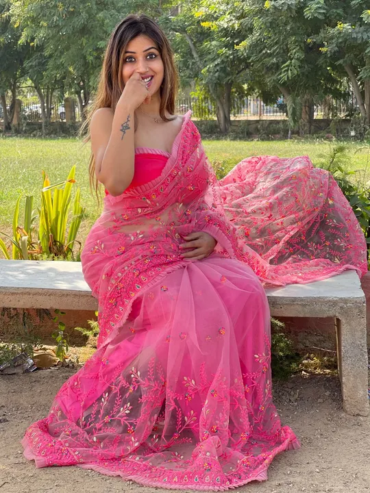 Net saree  uploaded by Divya Fashion on 2/21/2023