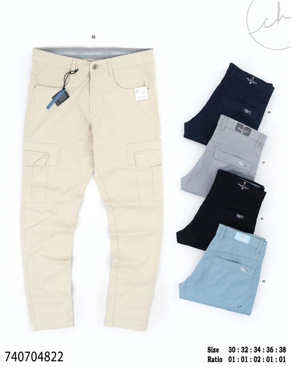 6 pocket cargo uploaded by KRAFT (jeans & casuals) on 2/21/2023