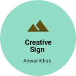 Business logo of Creative Sign