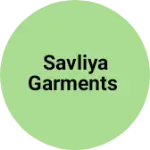 Business logo of Savliya garments