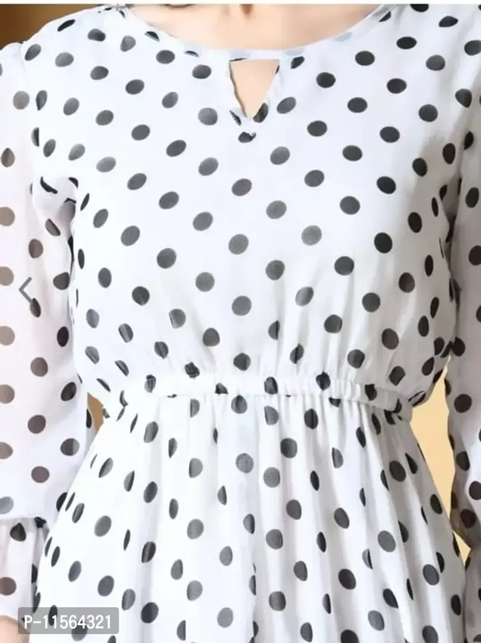 Polka dots dress uploaded by business on 2/21/2023