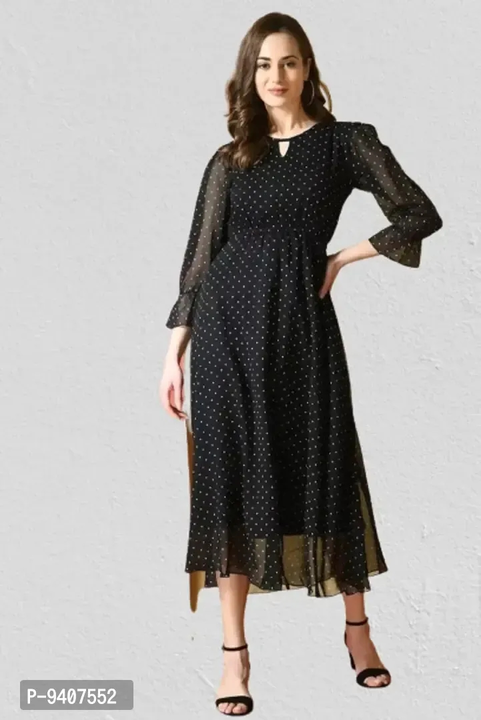 Polka dots dress uploaded by ABC collection on 2/21/2023