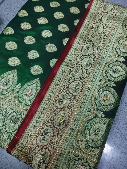 Banarasi silk uploaded by Attire point on 2/21/2023