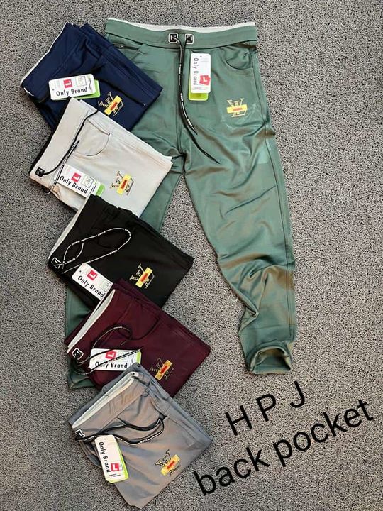 Lycra track pant back pocket  uploaded by business on 2/21/2023