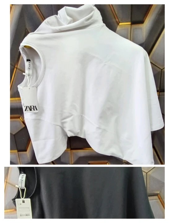 White and black Half Tshirt  uploaded by MUMBAI SHIRTS  on 2/21/2023