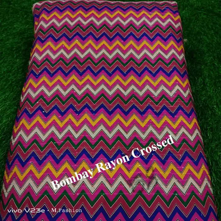 BOMBAY RAYON CROSSED SEQUENCE uploaded by Mataji Fashion on 2/21/2023