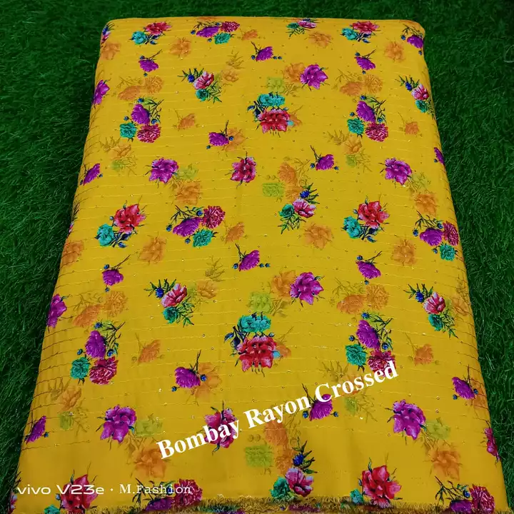 BOMBAY RAYON CROSSED SEQUENCE  uploaded by Mataji Fashion on 2/21/2023
