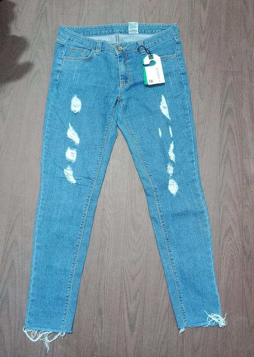 Export quality denim jeans minimum order 30 pice uploaded by Toska enterprises on 2/21/2023
