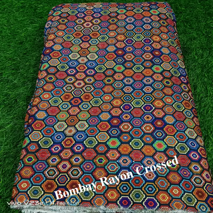 BOMBAY RAYON CROSSED SEQUENCE  uploaded by Mataji Fashion on 2/21/2023