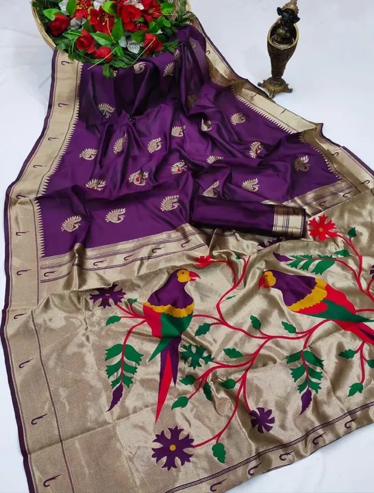 Banarasi Silk and soft saree  uploaded by DHANANJAY CREATION  on 2/21/2023
