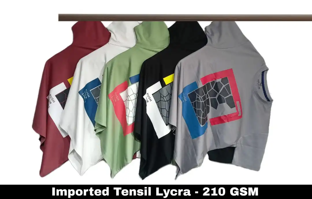 Imported Tensil Lycra Printed T-shirts  uploaded by Antayul Apparel on 5/30/2024