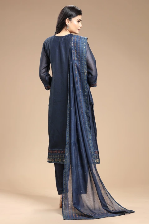 Blue Exclusive Salwar Suit  uploaded by Archana Enterprise on 2/21/2023