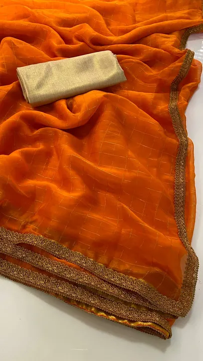 Chiffon saree  uploaded by Rishu fashion on 2/21/2023