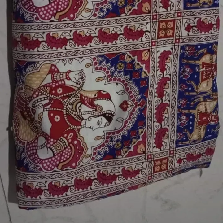 Post image Jaipur Dohar 100% Cotton Mulmul Dohar (Slim Quilt), Block Print Single Bed Blanket (All Seasons dohar) Rajasthani Cotton Blanket , 60 x 90''