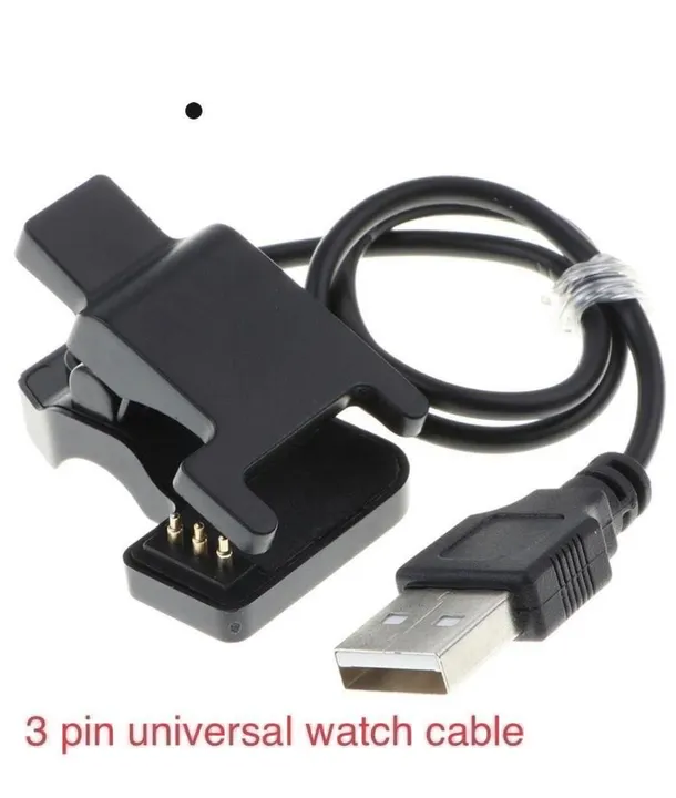3 PIN UNIVERSAL SMART WATCH CHARGER uploaded by Sargam Mobile on 2/21/2023