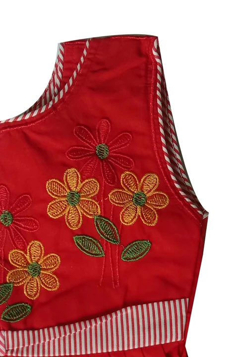 Embroidery design Frock uploaded by Tamilan Trends on 2/21/2023