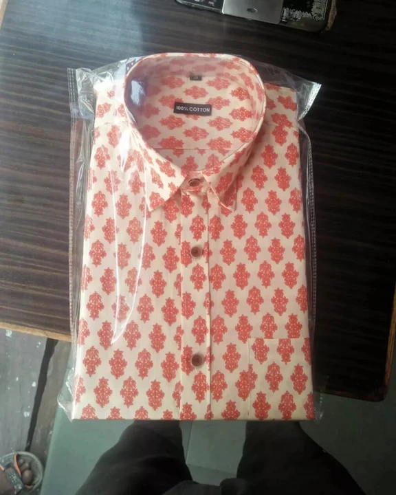 Sanganeri print cotton handblock print cotton shirt  uploaded by YR enterprises on 5/12/2024